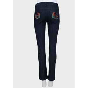 Chanel Skinny  Rhinestones Jeans Sz.S (FR36)